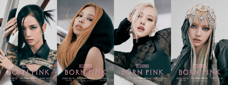 BLACKPINK、『BORN PINK』魅惑的なコンセプト・ポスター公開 - News