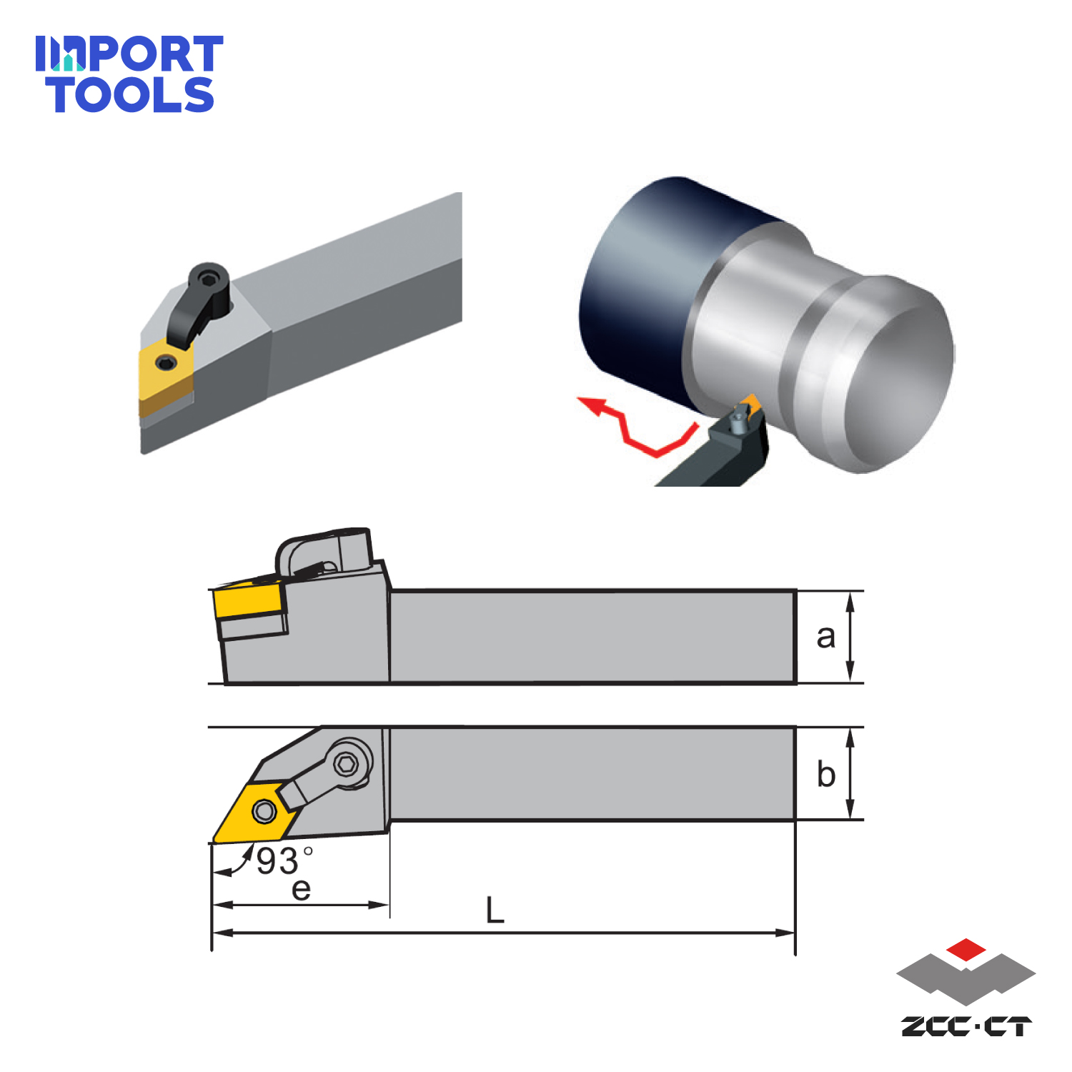 Porta para Tornear Exterior MDJNR | Import Tools