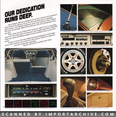 1981 Datsun Z Brochure (Mid Version) - ImportArchive