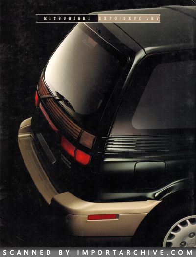 1993 Mitsubishi Expo Brochure - ImportArchive