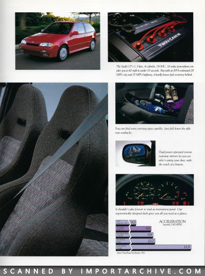 1993 Suzuki Swift Brochure - ImportArchive