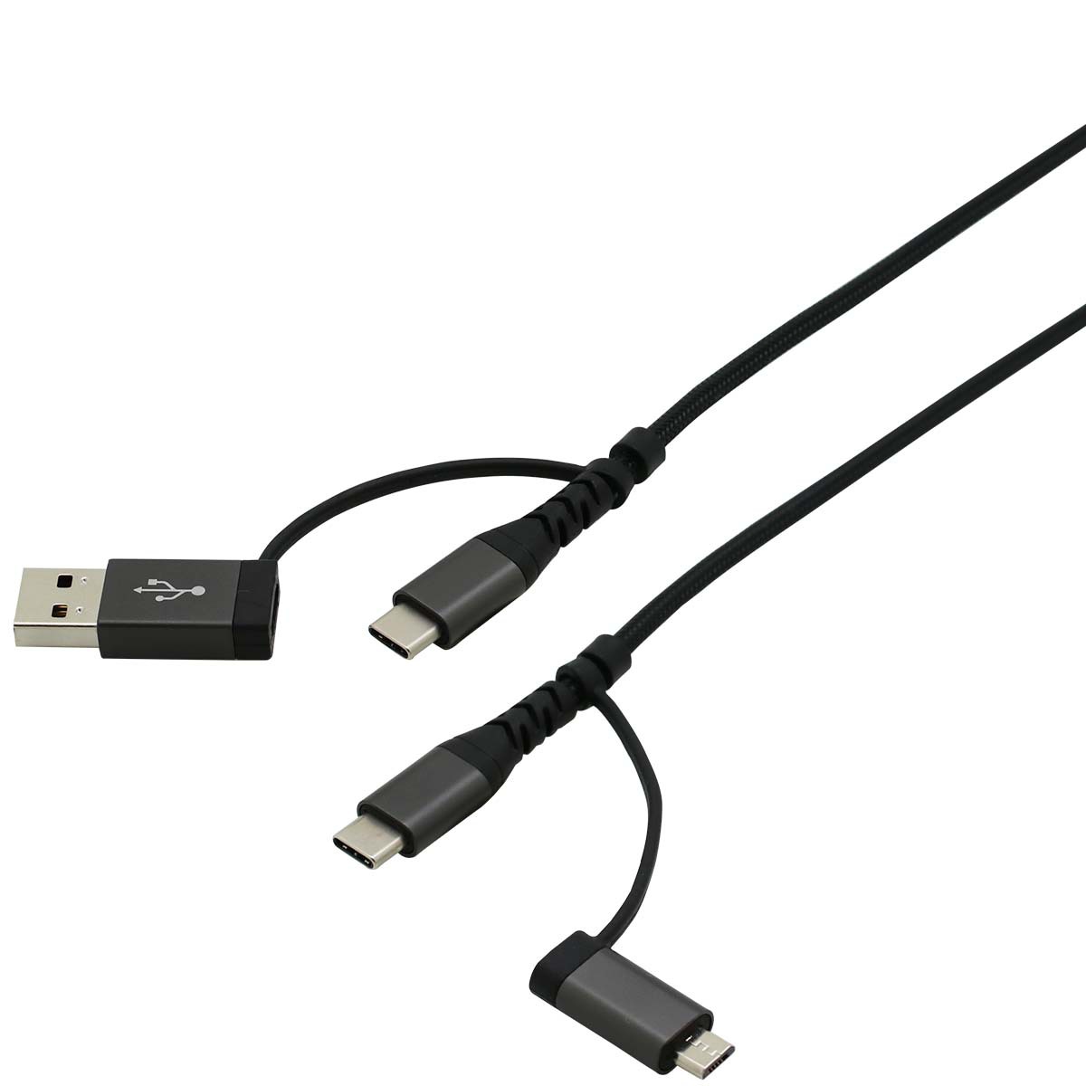 変換コネクタ付4Wayマルチケーブル IUSG4WAY100 - 株式会社インプ