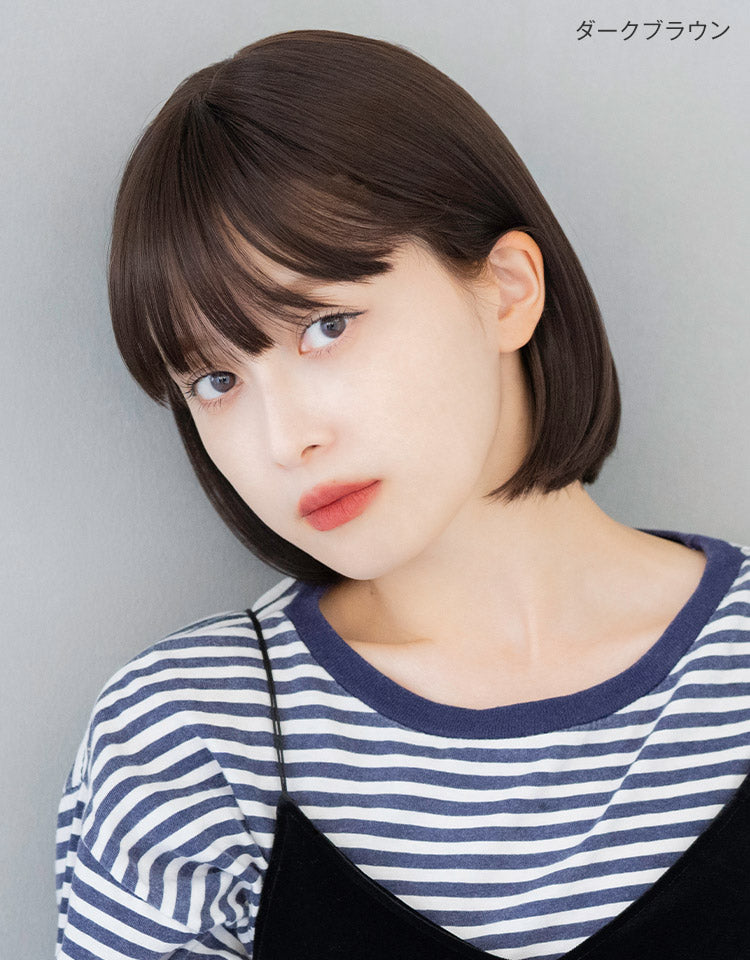 カスタム】天使のミニボブ フルウィッグ ショート｜リネアストリア