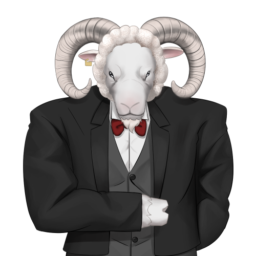 ヒツジの執事 – イラストノーカ