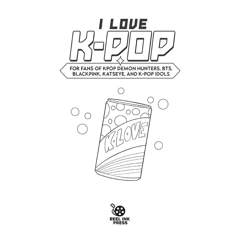 I Love K-pop Coloring and Activity Book – Insight Editions