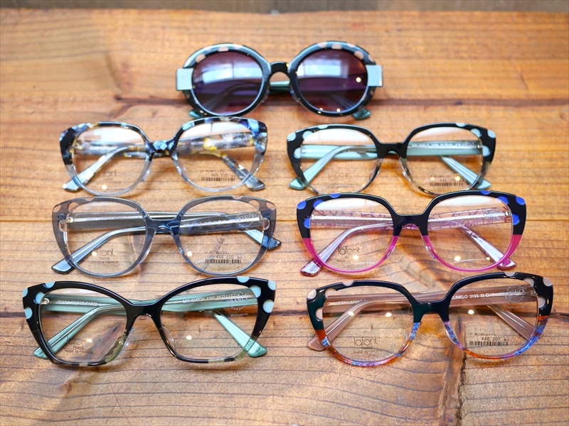 Lafont / ラフォンのトランクショーでご覧いただける人気の水玉