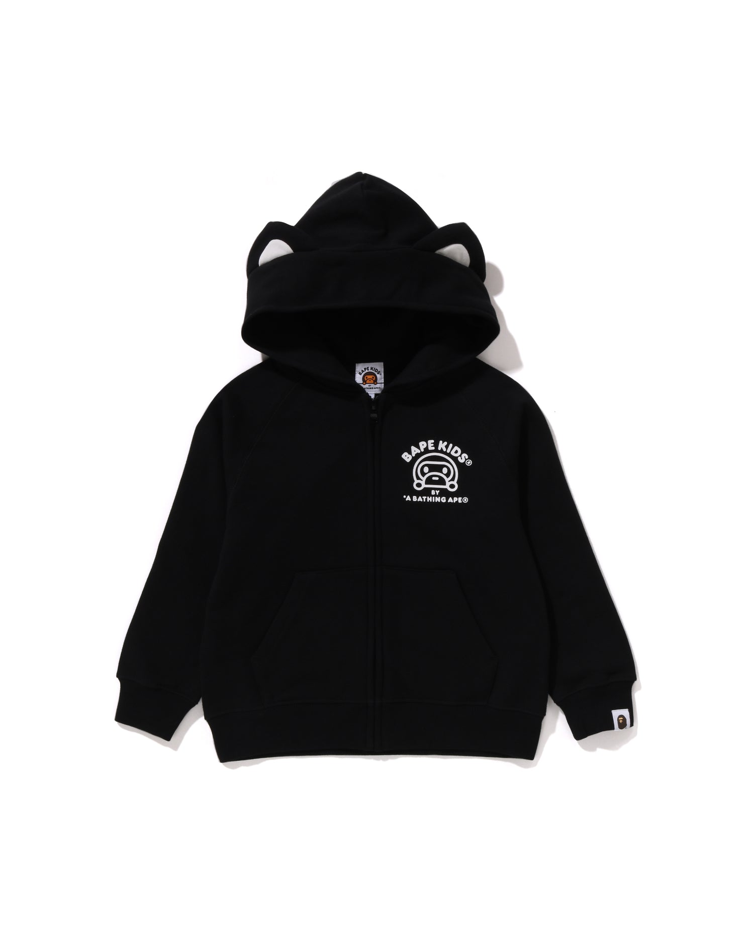 A BATHING APE® Kids Baby Milo Friends Zip Hoodie | Bape official