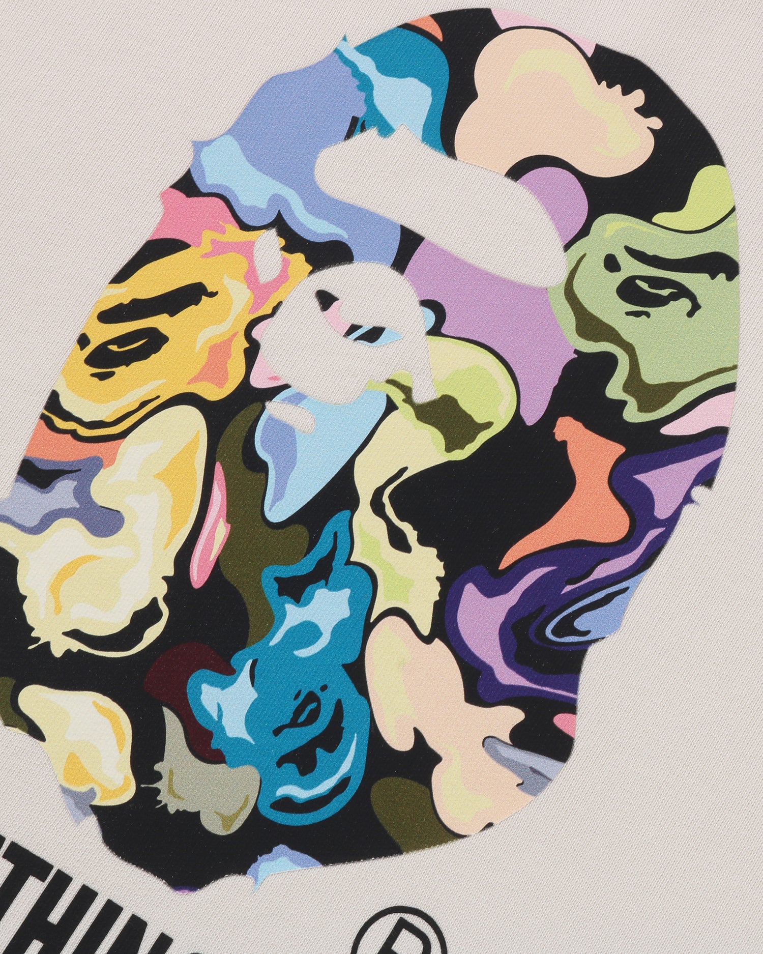 A BATHING APE® Art Camo By Bathing Ape Relaxed Fit Crewneck