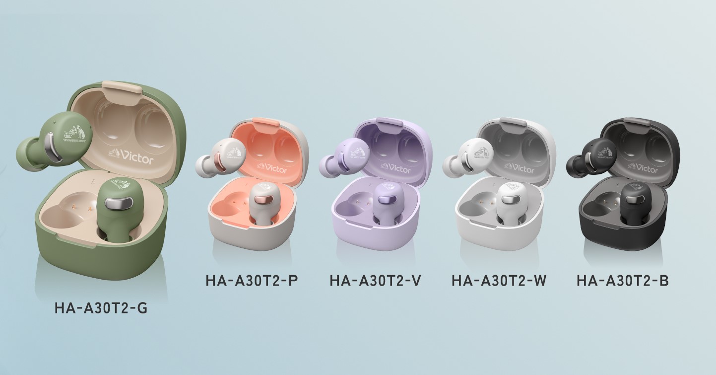 ビクター、ノイキャン機能を強化したワイヤレスイヤホン「HA-A30T2