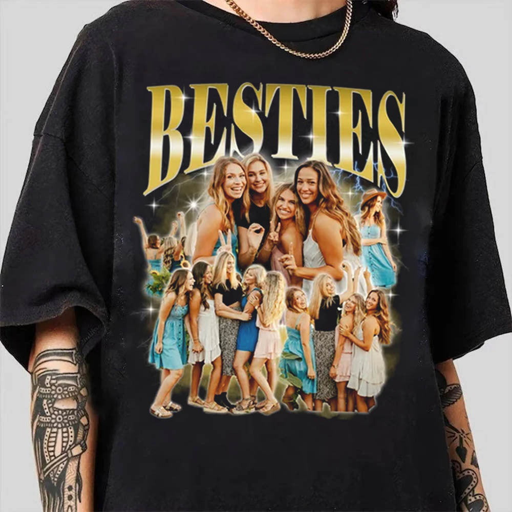 Custom Bestie Bootleg Shirt 90s Vintage Bootleg Custom Face