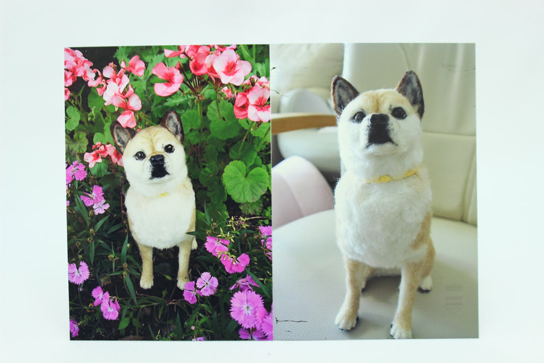 ウール―シュシュ 羊毛フェルトで作る「私だけのワンちゃん」｜INUTO