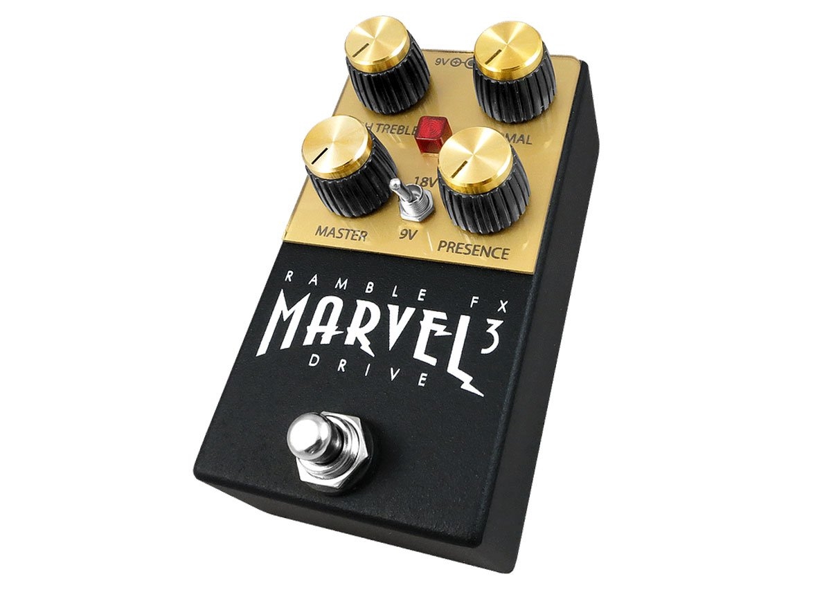 Ramble FX Marvel 3 Overdrive - Music Boulevard บริษัท มิวสิค บูเลอ