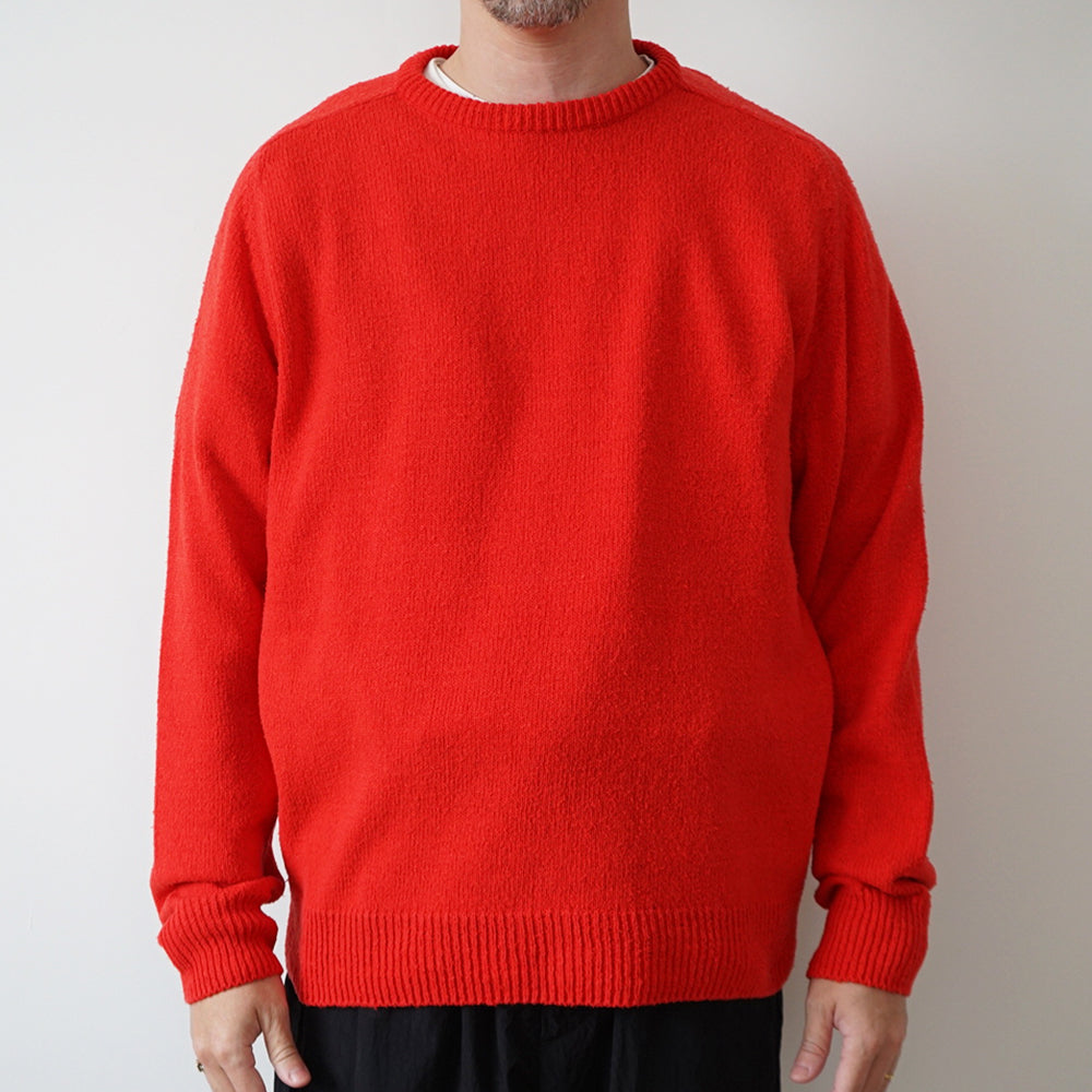 A.PRESSE - Washed Silk Nep Crew Neck Sweater – IN MY BOOK STORE