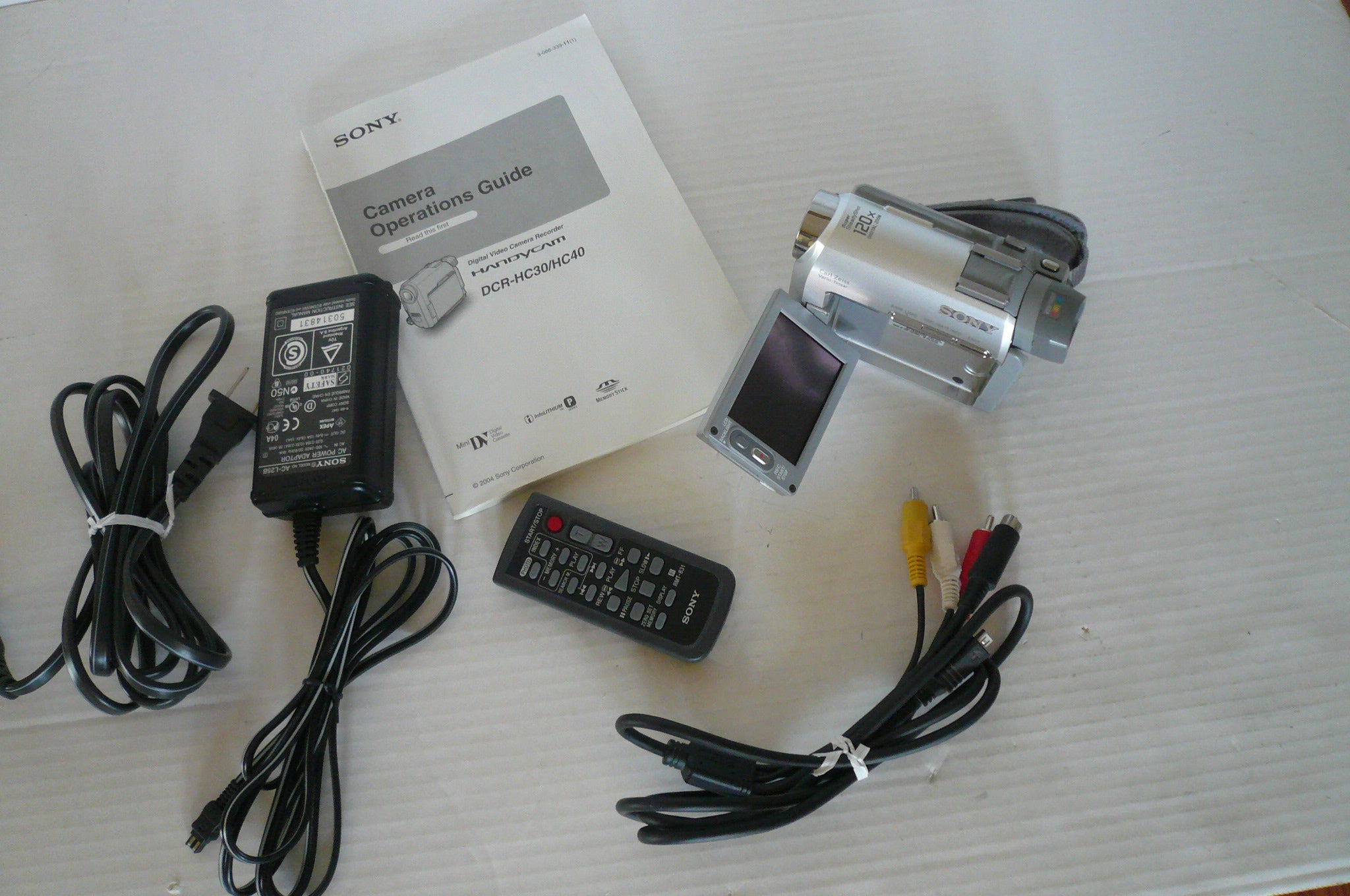 Sony DCR-HC30 standard format mini DV NTSC camcorder – I & N
