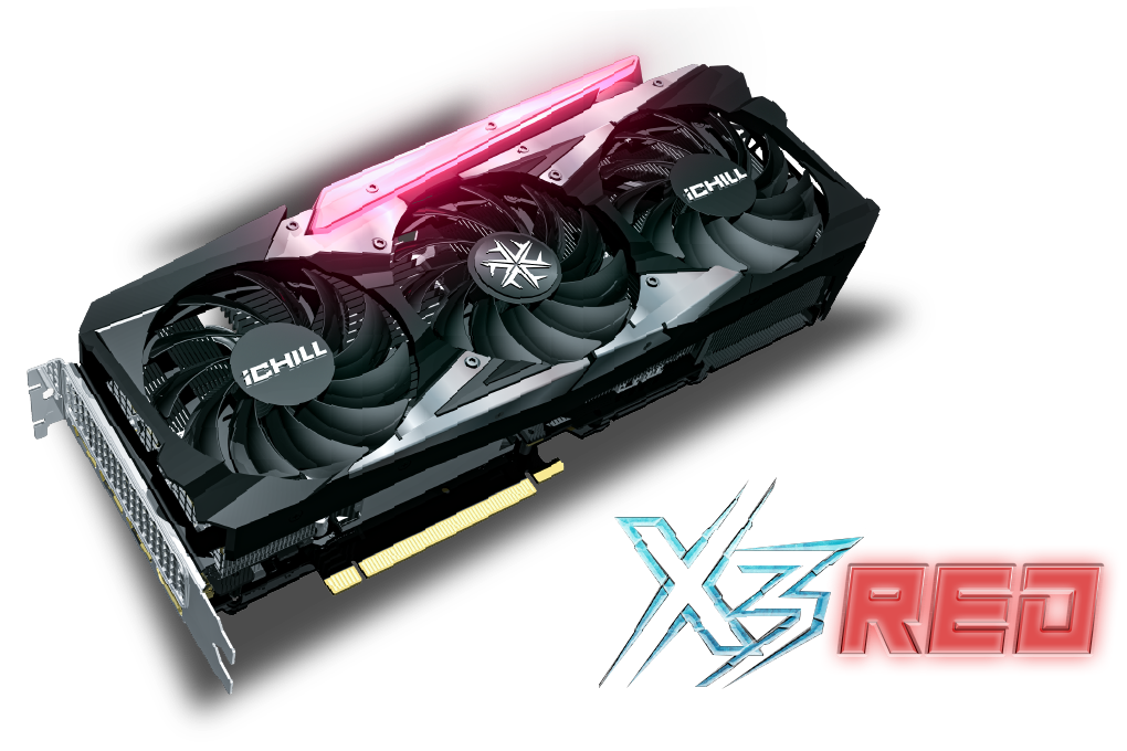 INNO3D GEFORCE RTX™ 3060 TI ICHILL X3 RED LHR | INNO3D - GRAPHICS