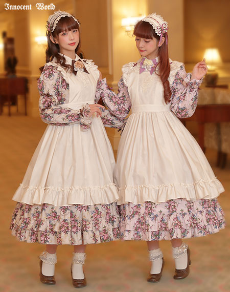 Innocent World｜ローズレースアリスエプロンRose Lace Alice Apron