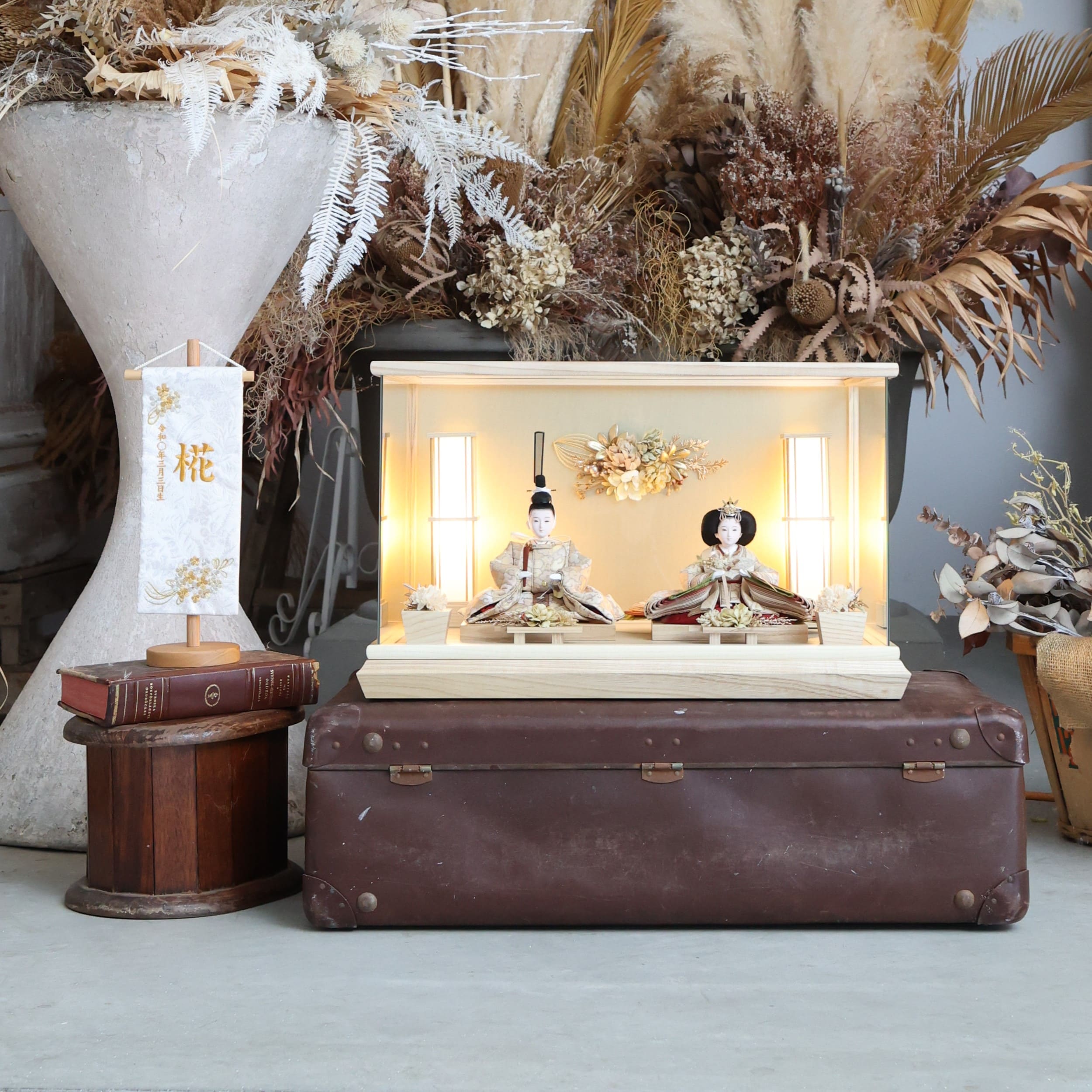 清水久遊作 円 madoka｜26雛人形ケース飾り ｜雛人形（ひなにんぎょう