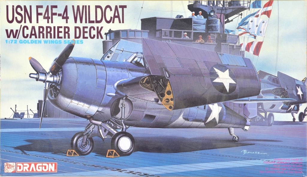 Dragon Grumman F4F Wildcat Build in 1/72 Scale Part I – Inch High Guy