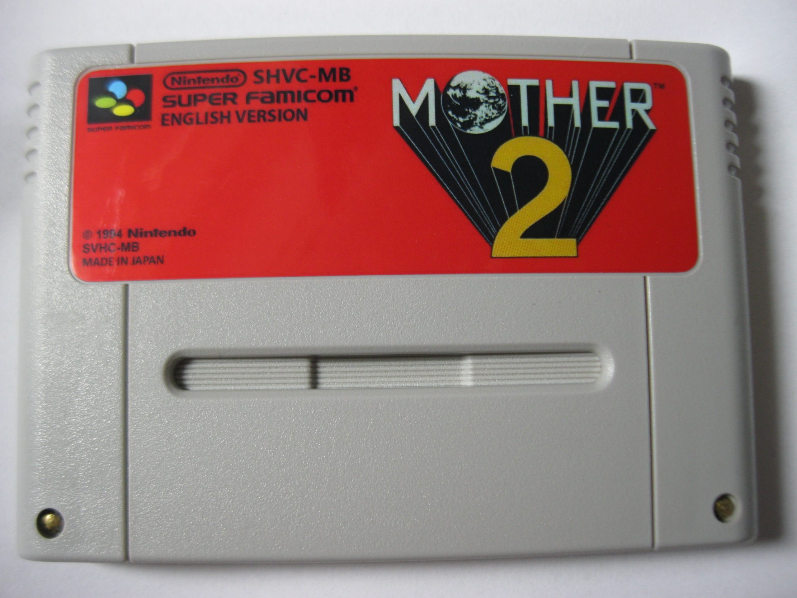 Mother 2 (Earthbound) Super Nintendo SNES NTSC J SFC Famicom