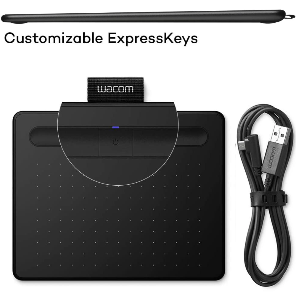 Buy in India Wacom Intuos Bluetooth Creative Pen Tablet (Medium)