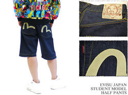 2010新作 EVISU エヴィスジーンズデニム ショートパンツ(ハーフパンツ