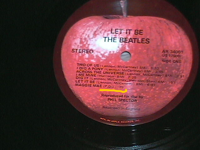 THE BEATLES LET IT BE  NAKED