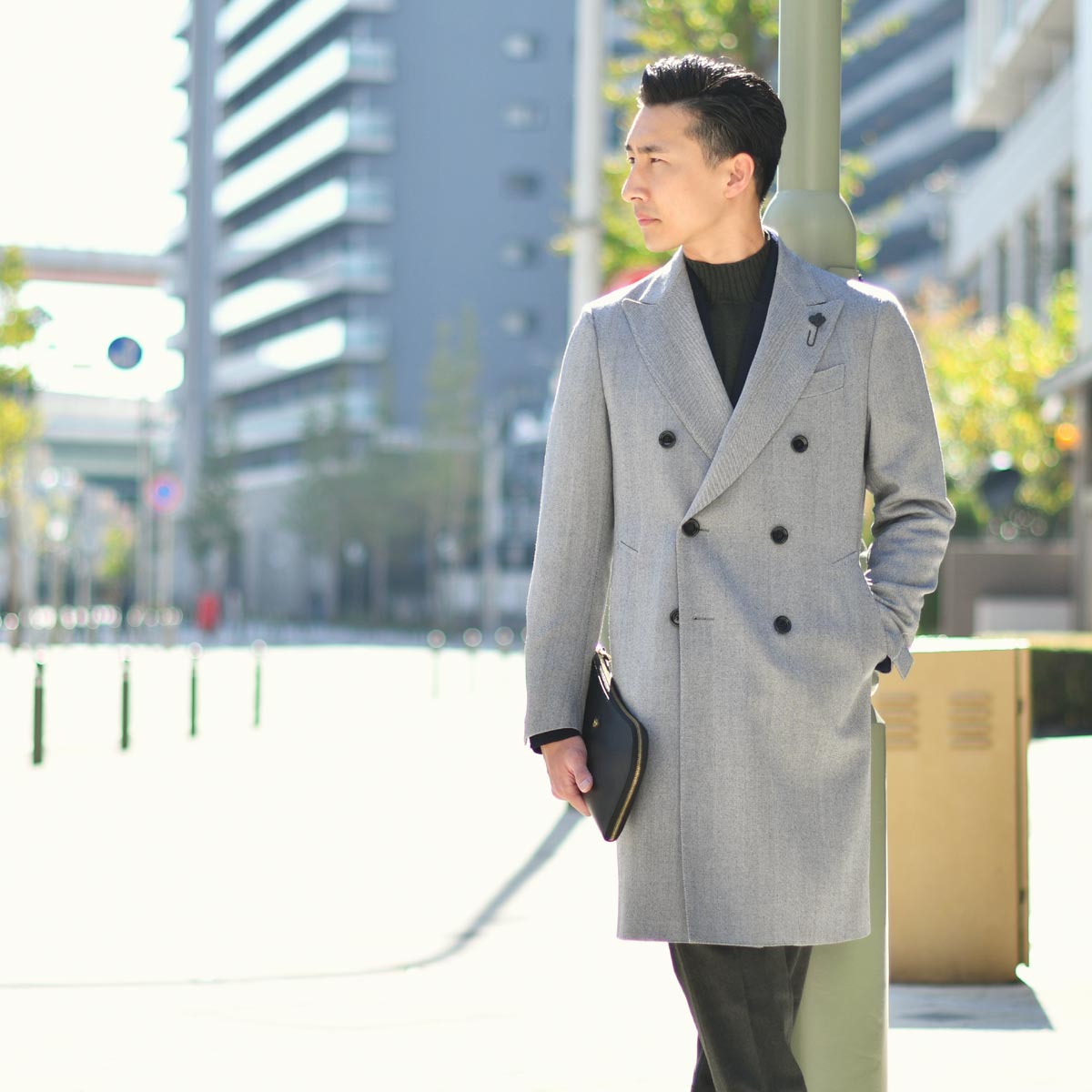 こだわりはコートの下に忍ばせて！LARDINI【ラルディーニ