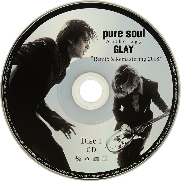 DISC 1] pure soul Anthology 2018.7.31 Release | GLAY HAPPYSWING