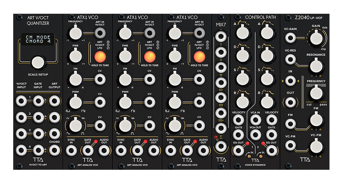 Tiptop Audio ARTシリーズ | ポリフォニックをシンプルに構築する
