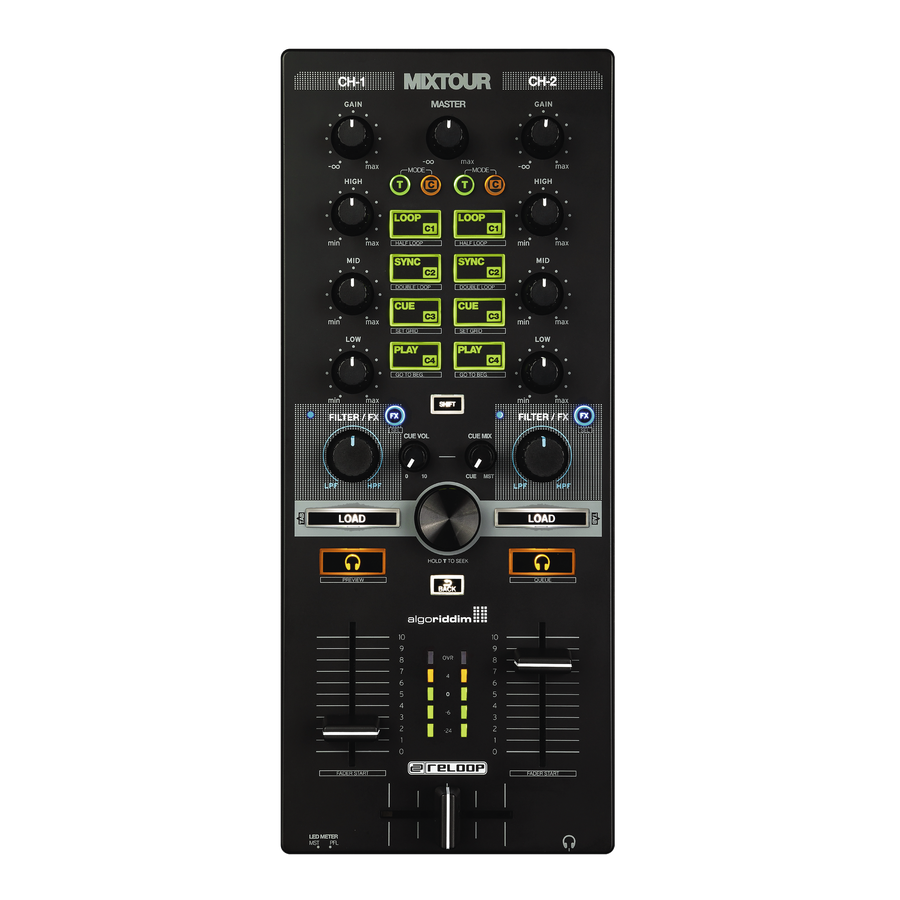 iPadやAndroidなどのタブレットで使えるDJミックス・コントローラー