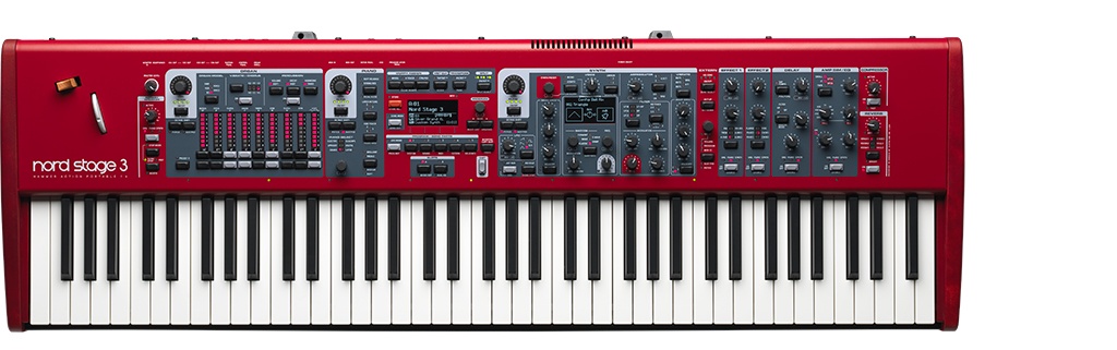Nord のフラッグシップ・キーボード Nord stage 3 シリーズ登場