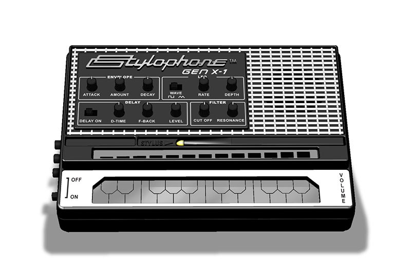 NAMM 2017】ポータブル・アナログ・シンセ Dubreq Stylophone GEN X-1