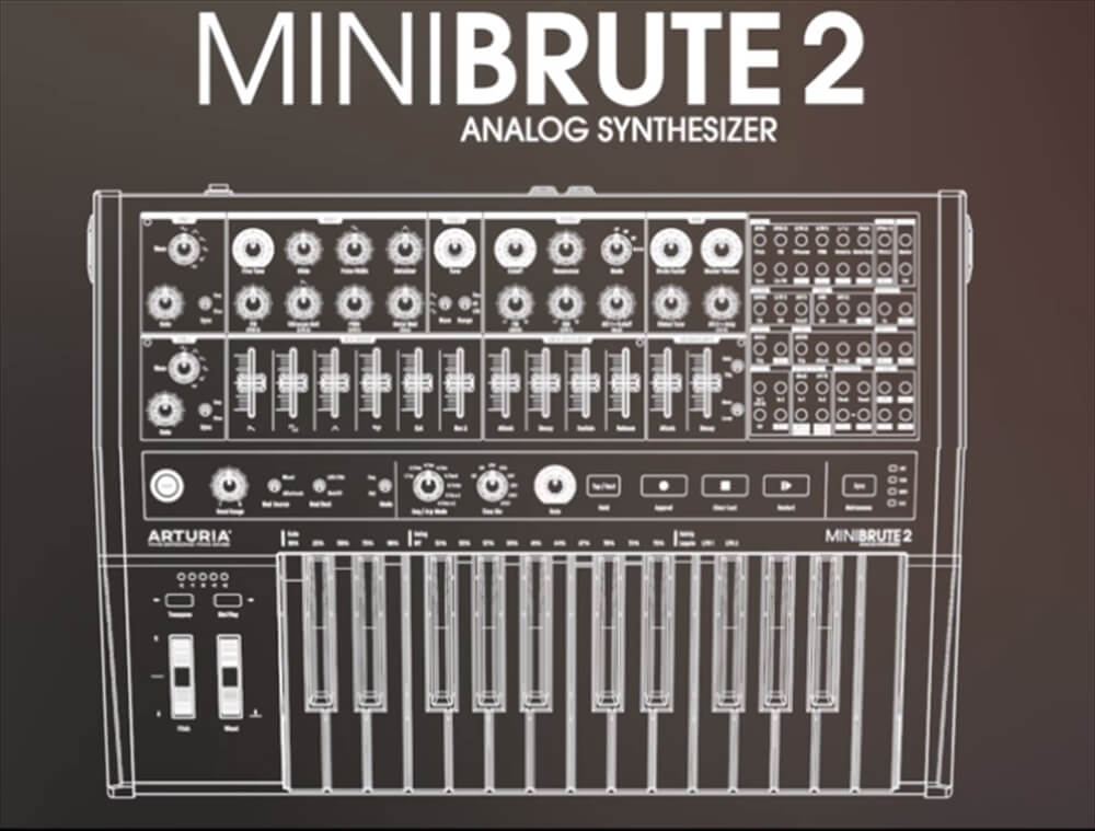 パッチングできる高コスパ・アナログ・シンセサイザー Arturia