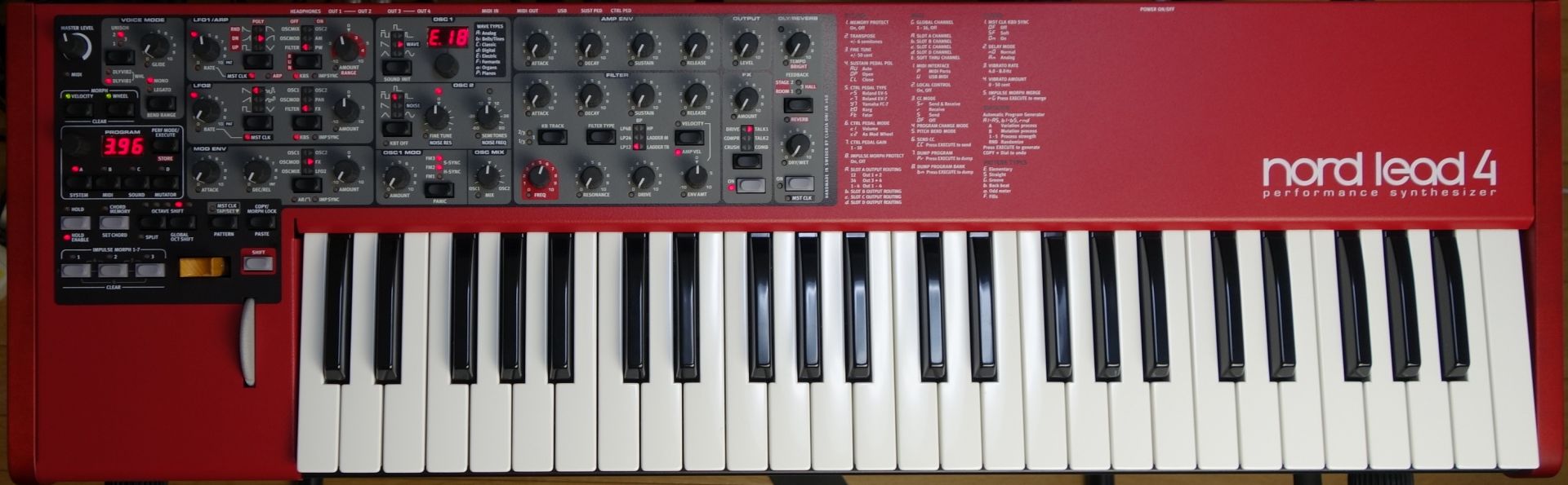 夢のシンセ「Nord Lead4」いよいよ明日9月12日発売開始！ | Digiland