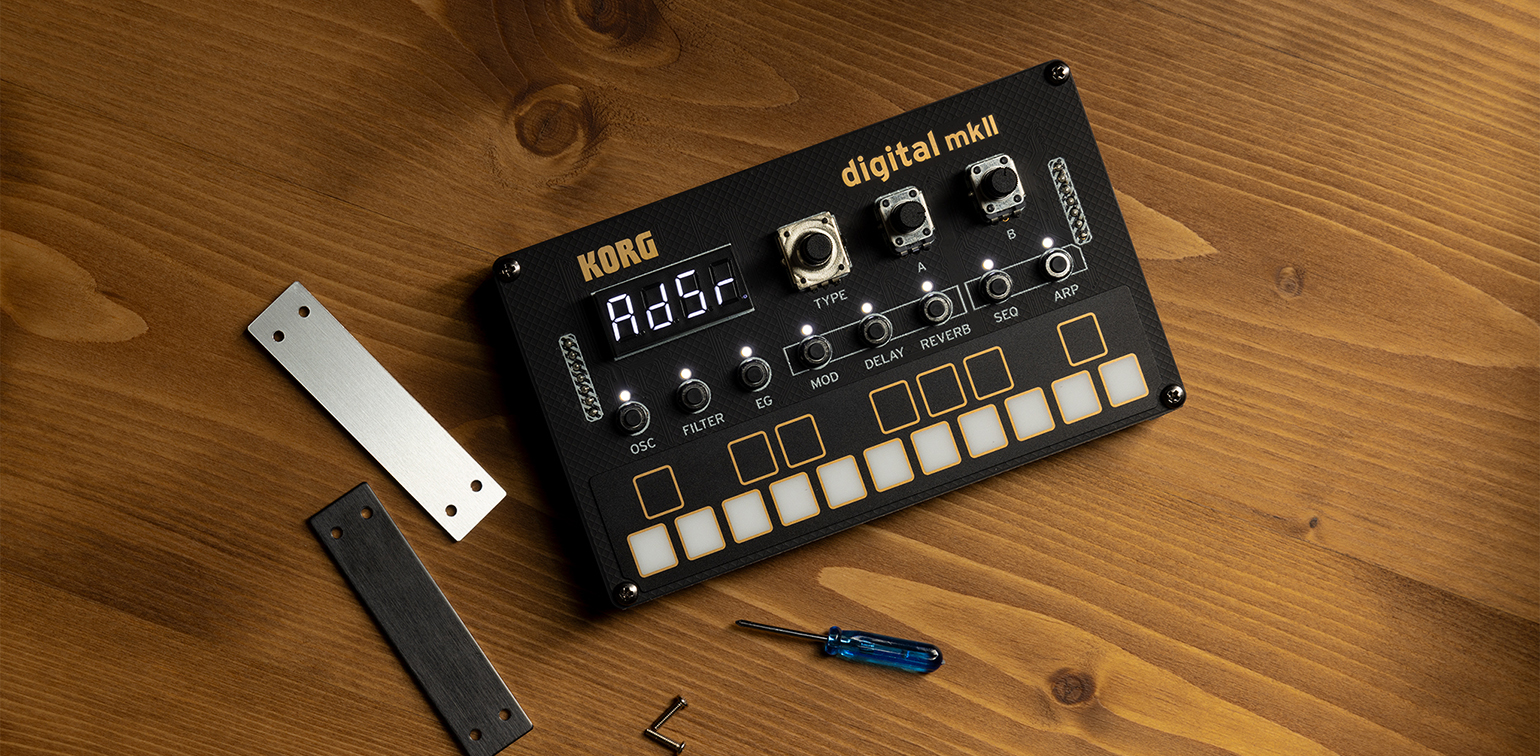 Korg NTS-1 digital kit mkII | よりパワフルになったDIYできる