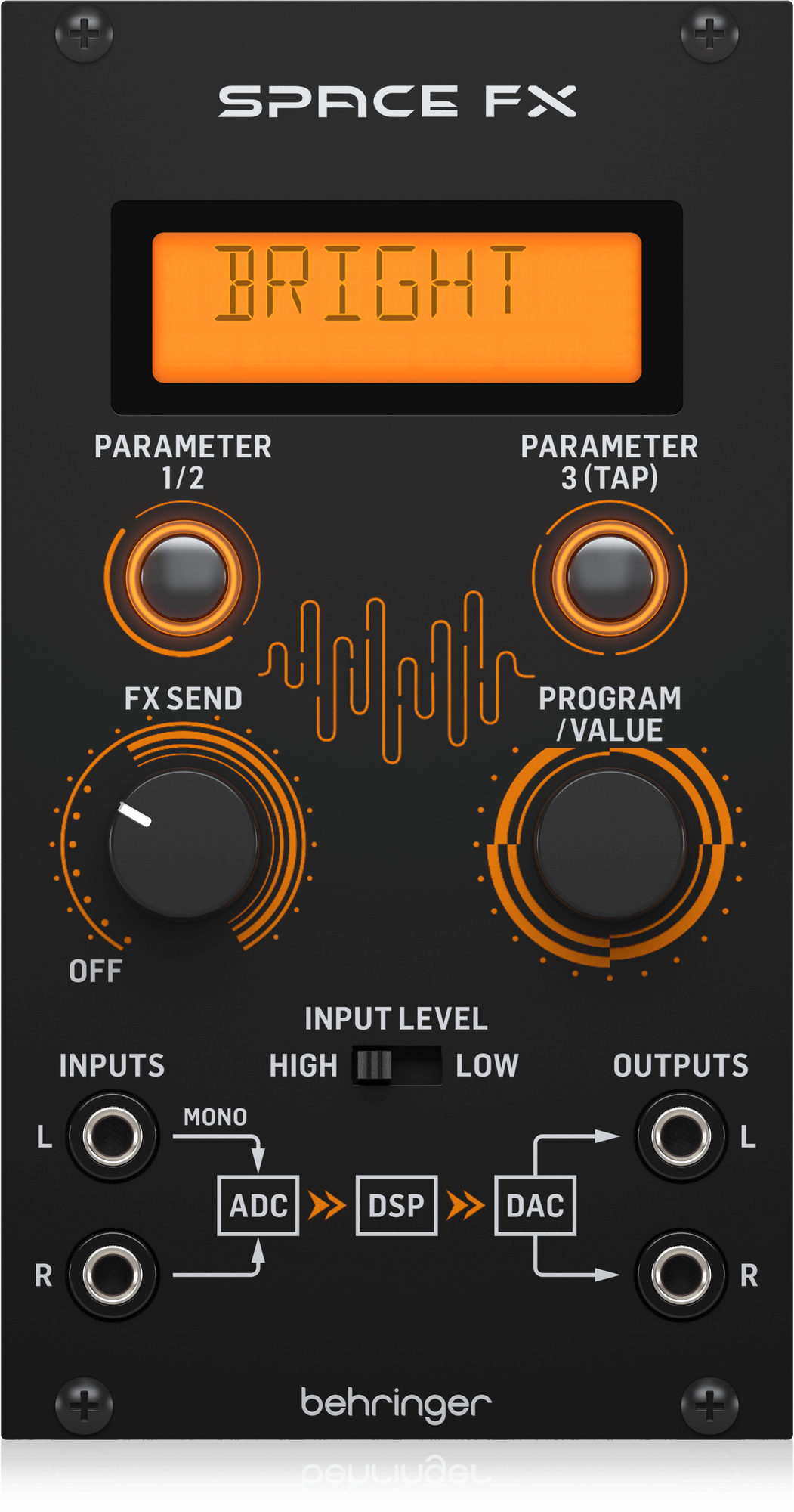 Behringer SPACE FX | 24bitマルチエンジンデジタルステレオエフェクト