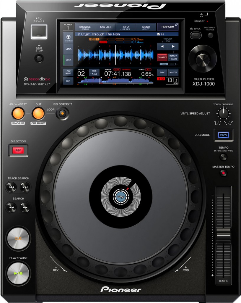 Pioneer DJ XDJ-1000発表！CDドライブを排したファイルミュージック型