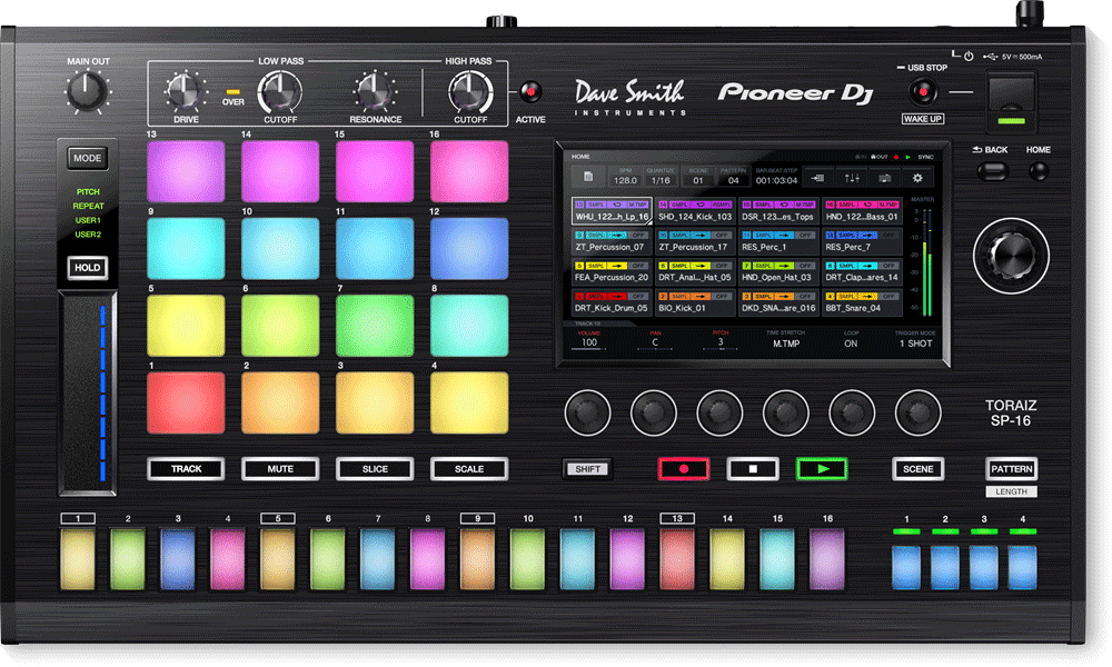 スタンドアロンで動くパッドサンプラーの本格派登場！PioneerDJ TORAIZ