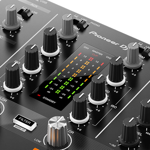 Pioneer DJ DJM-250MK2 発表！DVS対応のシンプルなDJミキサー
