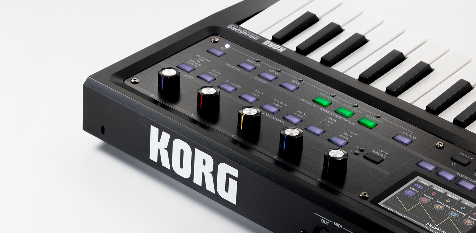 KORG microKORG2 | 3つのコンセプトによる新サウンドとルーパー