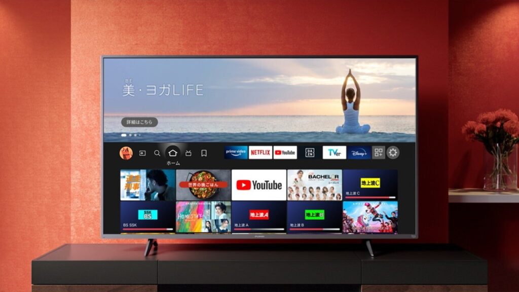 Amazonとヤマダ電機コラボの「FUNAI Fire TV搭載スマートテレビ」に65