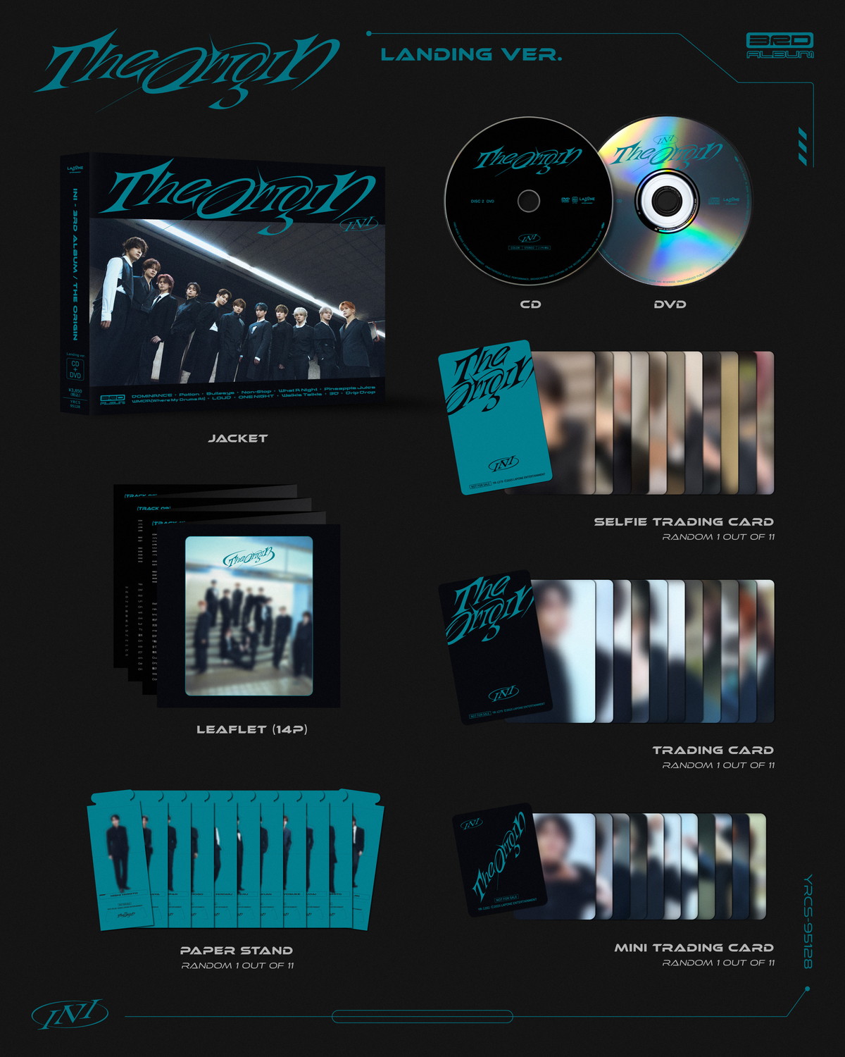 INI 3RD ALBUM「THE ORIGIN」 | INI OFFICIAL SITE