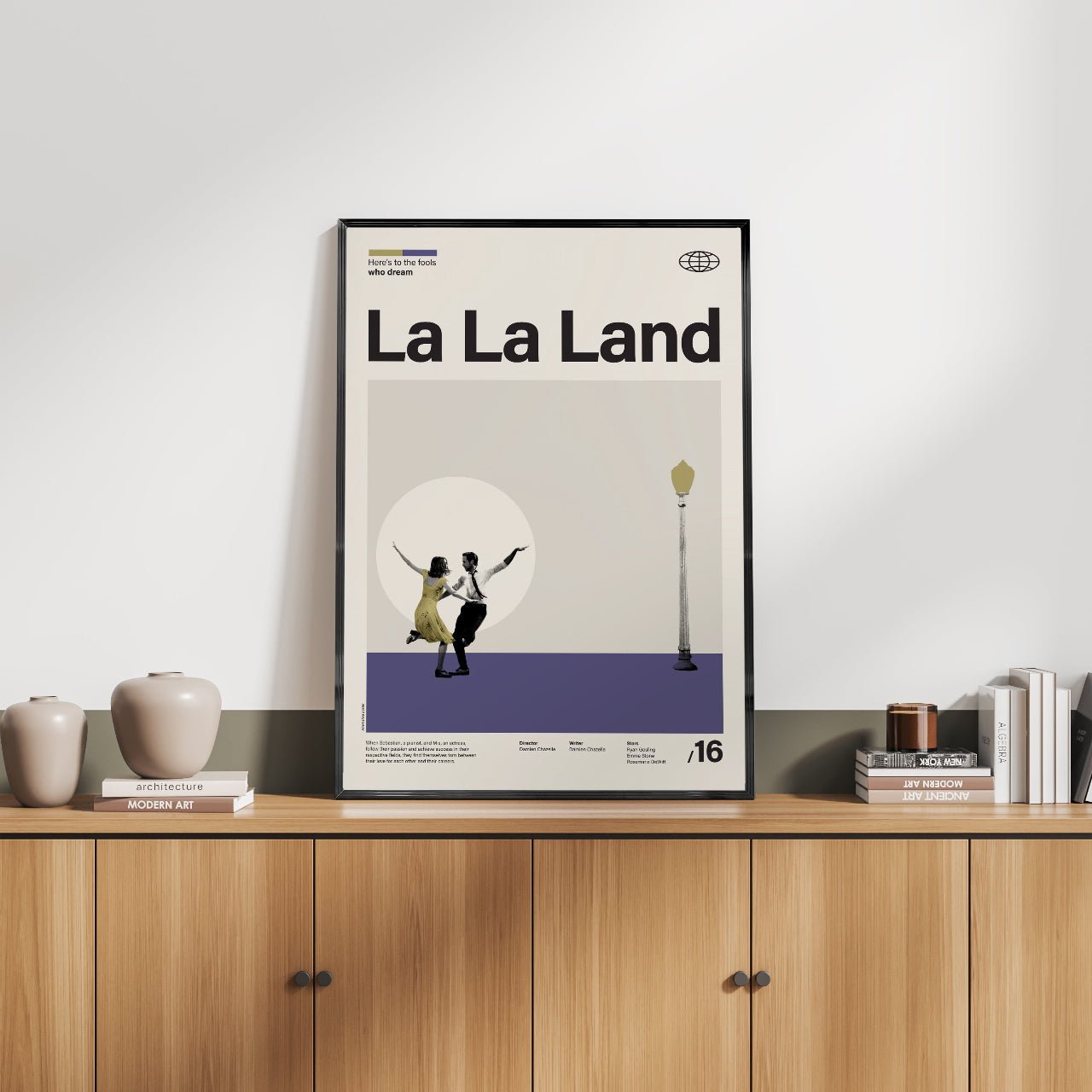 ラ・ラ・ランド」ミニマリストアートポスター – Ink Jp