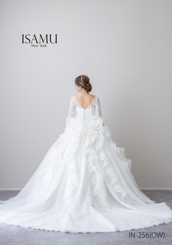 IN-256(OW) ウェディングドレス｜ISAMU MORITA