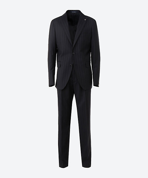 スーツ ストライプ シングル2ボタン1プリーツ ナポリ | TAGLIATORE
