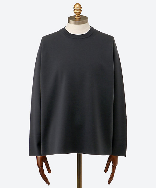 セ―ター HIGH GAUGE SMOOTH WOOL CREW
