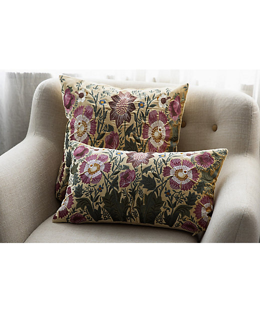 ラジャット＞プラリア クッションカバー 45×45 ミント | AXEL