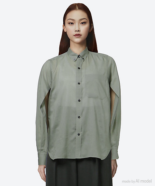 COTTON LAWN SHIRT 25SS／15234 | HYKE