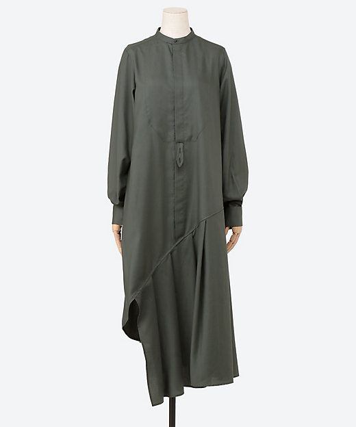 FD BOSOM SHIRT DRESS | HYKE (Women)/ハイク | 三越