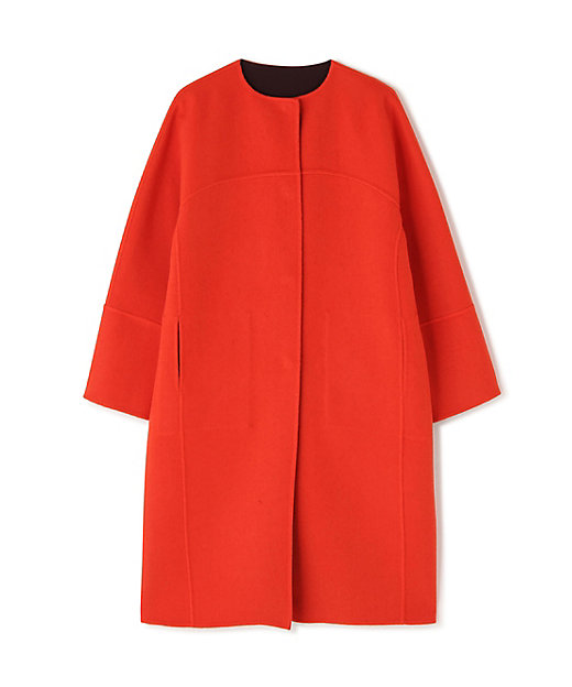 ◇Ca混2TONEリバーコクーンコート（5315252108